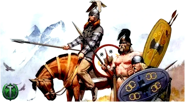Галльські воїни, схожі на тих, хто розграбував Рим у 387 році до н.е.