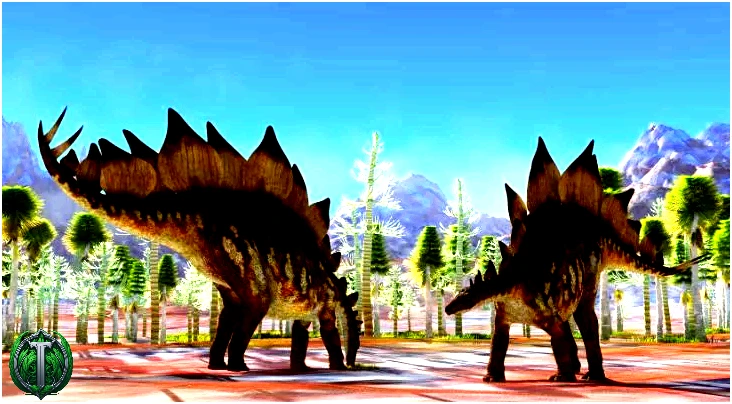 Динозавр стегозавр
