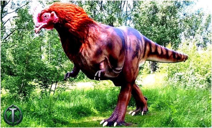 Динозавр з курячою головою.