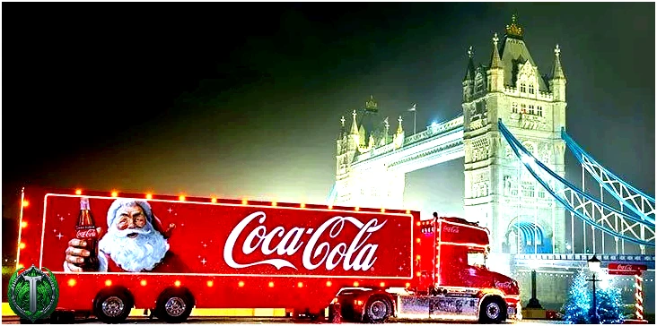 Різдвяна вантажівка Coca-Cola 