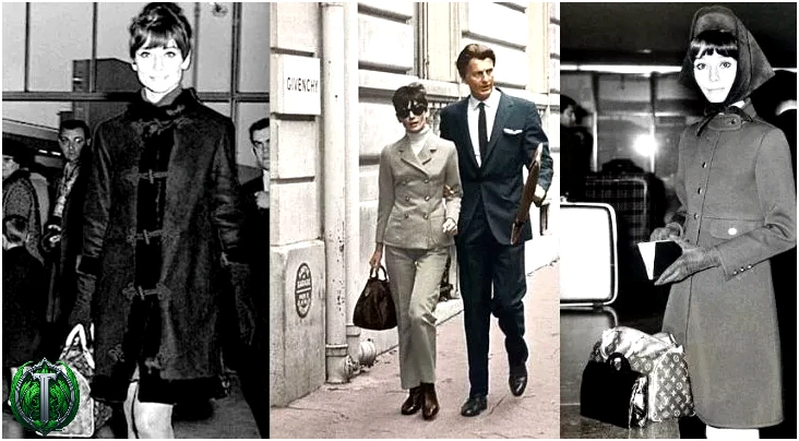Одрі Хепберн з сумкою Louis Vuitton Speedy