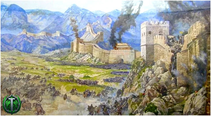У 13 столітті стіна була прорвана монгольськими солдатами.