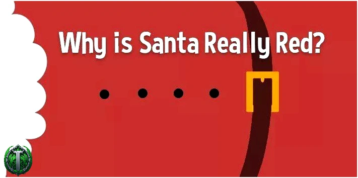 Чому Санта насправді червоний?