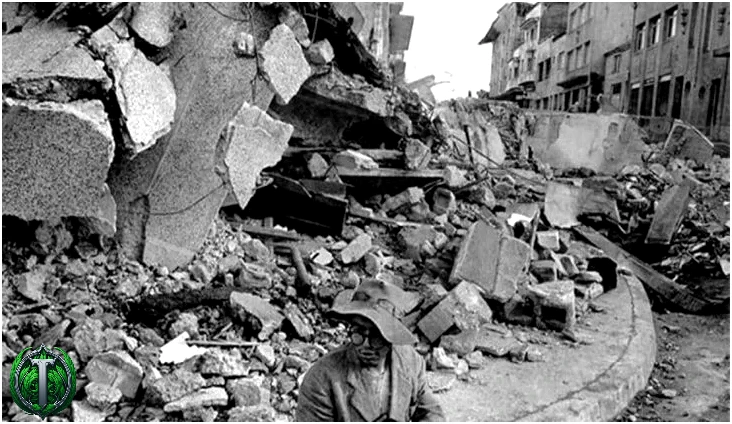 Руйнування від землетрусу Вальдівія в Чилі (1960)