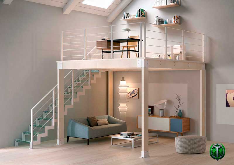 Архітектори створили сходи та мезонін у міській квартирі – ось як це виглядає