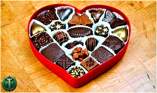 Шоколадні цукерки до Дня Святого Валентина