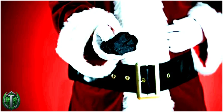 Чому Санта дарує вугілля поганим дітям?