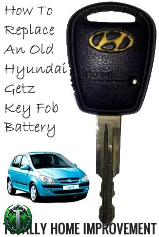 Заміна акумулятора брелока Hyundai Getz своїми руками