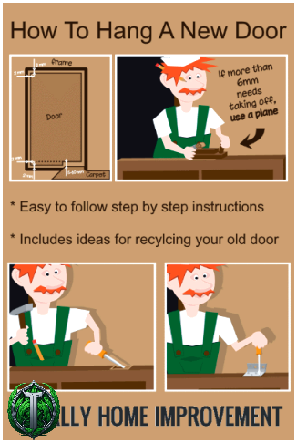 Як повісити нові двері