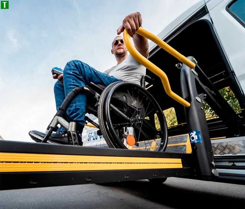 Транспортирование инвалидов-колясочников
