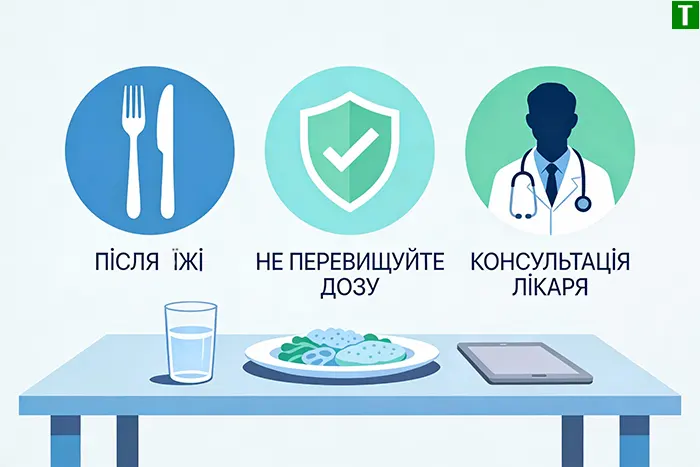 Правила прийому Панангіну