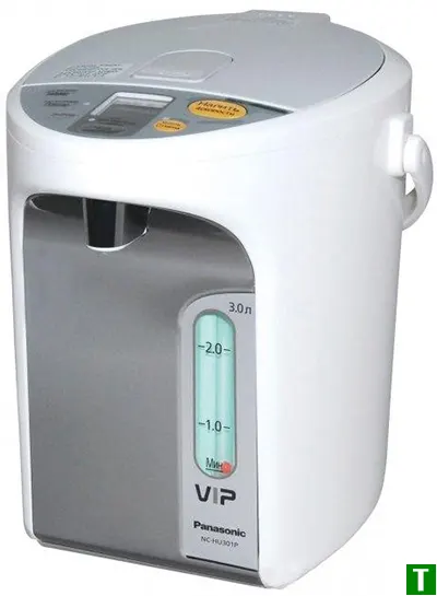 Термопот Panasonic NC-HU301PZTW с комбинированной механической и электрической помпой